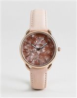 Armbanduhr Fossil Dame in Vernickelt stahl roségold ES4419 - ES4419